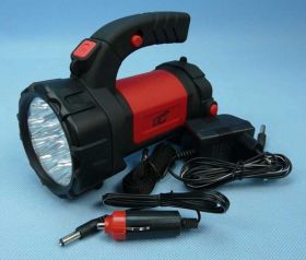 LATARKA AKU.RĘCZ.12+15LED 10h 100mb RED