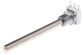 Potencjometr 2.2kΩ typ Obrotowy Vishay średnica wału 6 mm 1W długość wału 16mm średnica 10mm Montaż panelowy