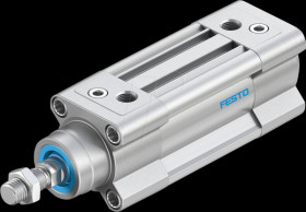 2123069 Standard cylinder, DSBC, dia. 32 mm, M10x1.25, G1/8, PPVA