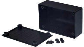 Plastic Enclosure 53.8x82.7x30.5mm Black