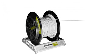 Rozwijak do bębnów kablowych Rozwijak kabli i przewodów E90101, 140 kg