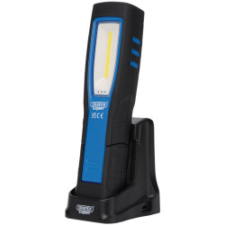 Draper Expert 31101 SMD LED USB Recharge Inspec Light Charging Station 5W 600Lm