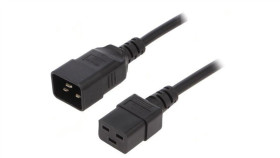 Wn113-3/15/1.8B Kabel: 3X1,5Mm2, Iec C19 Żeński,Iec C20 Męski, 1,8M