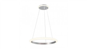 Lampa Wisząca Newa Kolor Aluminium Metal/Aluminium, Silikon, Led 3200 Lm...