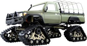 Model samochodu RC Amewi AMXRock RCX10PTS Scale Crawler Pick-Up mattgrün 1:10, RTR, Szczotkowy, 2,4 GHz