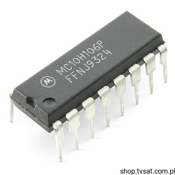 MC10H106P NOR GATE 3-ELEMENT 4-3-3-IN ECL DIP16 MOTOROLA