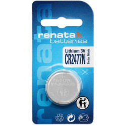 Renata X704447 Button Cell CR 2477N 3V 950mAh Lithium 1Piece