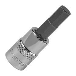 Sealey SBH004 Hex Socket Bit 6mm 1/4&quot;Sq Drive