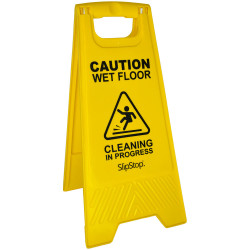 Andarta 40-554 Wet Floor Warning &#x27;A&#x27; Sign