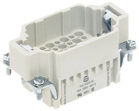 Harting 09162423001 Wstawka pinowa męska 09 16 242 3001, 1 szt.