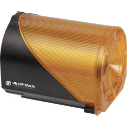 Werma Signaltechnik 444.300.68 LED Double Flash Multi Tone Siren Yellow 230VAC