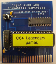 C64 Legendary Games Cartridge