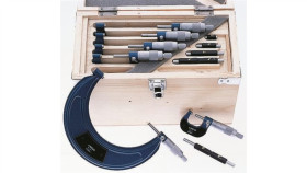 Mikrometr, Typ: Zewnętrzny, Dokł. 0.004 Mm, Rozdz. 0.01 Mm, Zakres: 0 Mm ›150...