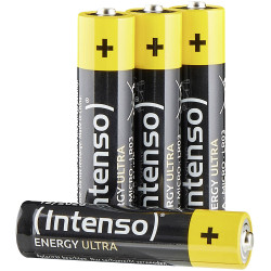 Intenso 7501414 Energy Ultra AAA Batteries Alkali 1250mAh 1.5V 4pieces