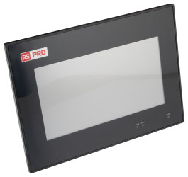Panel HMI 206 x 152 x 50 mm RS PRO rozdzielczość: 800 X 480pikseli TFT IP65 1 x RS-232, 1 x RS485, 1 x hosta USB, 1 x