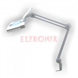 LUPA WARSZTATOWA 8069DC5 190X157MM 5DIOPTRII 2X9W