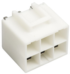 Wtyk PCB 6-pinowe raster: 6.2mm 2-rzędowe JST Przewlekany 20.0A 600.0 V.