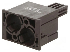 Złącze HDC moduł męskie -PIN 2 bez styków Quintax heavymate C146A08102E8