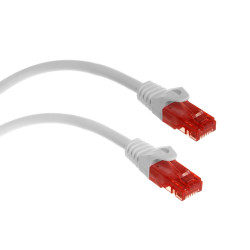 MCTV-302 W 47272 Przewód kabel patchcord UTP cat6 wtyk-wtyk 2m biały