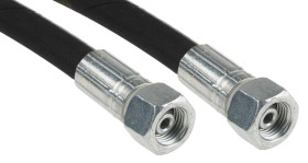 Zespół węży hydraulicznych, 2000mm, 210bar, Proste G 1/4 żeńskie - Proste G 1/4 żeńskie