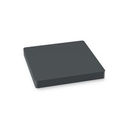 Nasadka przełącznika kształt: Kwadratowy Czarny Soczewka RAFI