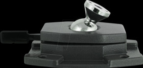 KGH60-SG-IGM12 Ball joint holder PRO HOLDER, Ø 60 mm, screwing, M12 x 1.5 mm in