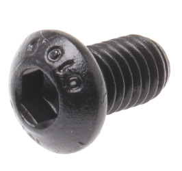 Śruba imbusowa M6 długość 10mm Gniazdo sześciokątne wypukłe Stalowe RS PRO