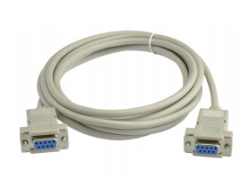 Kabel RS232 D-SUB 9-pin gniazdo-gniazdo DSK-30 Talvico 3m