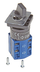 Przełącznik krzywkowy 2-pozycyjny Kraus & Naimer 4P 10A