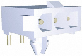 Wtyk PCB 3-pinowe raster: 4.14mm -rzędowe TE Connectivity Przewlekany 9.5A 600.0 V.