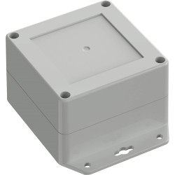 TRU COMPONENTS TC-13865256 Enclosure Polycarbonate Light grey 121.5x91.5x60mm