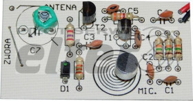 Mikrofon bezprzewodowy UKF na pasmo 88-108MHz