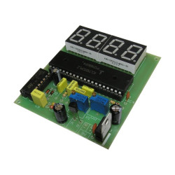 J-051 Termometr LED, -50 +150°C, zas. 12V