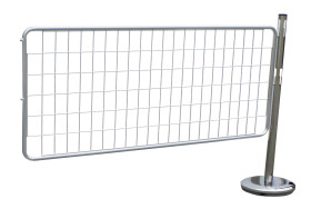 Słupek Zestaw słupa i panelu Chromowany