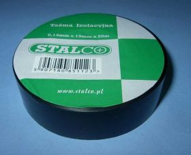 TAŚMA BLACK PCV!0,13x19mm x 20mb STALCO