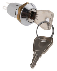 Wyłącznik kluczykowy, SPDT, 1 A przy 24 V DC 2-Way, -20 → +65°C