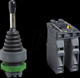 XD5PA24 Joystick 22 mm, 4 directions, 5 positions, with retraction