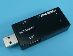 MIERNIK USB U/I 'CHARGER DOCTOR'max 3A