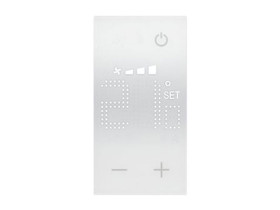 LIVING NOW "MY HOME" Termostat 1-strefowy - 2 moduły - biały KW4691 LEGRAND