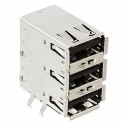 Złącze USB Type A Płytka drukowana Żeński