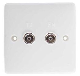 Gniazdo antenowe G-A/TV+FM/PODT