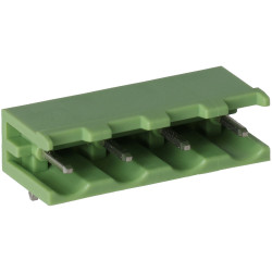 TruConnect 211867 7.62mm 4 Way 15A 300V Header Right Angle Side Entry Open