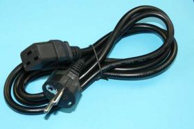 KABEL C19-&gt;WT.SIEC. 2,00mb PRO.CZARNY