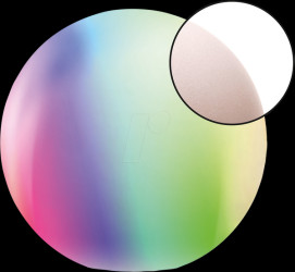 404085 Smart Light, tint, LED globe Calluna, Ø 30 cm, sand