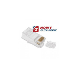 Wtyk tel. 1080-8P8C kat.6 typ05 AWG24 linka RJ45
