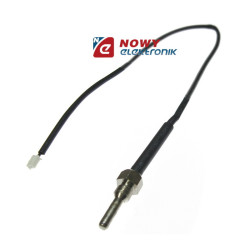 Czujnik Temperatury NTC110 10k Z Przewodem 50cm Wkręcany, Termistor