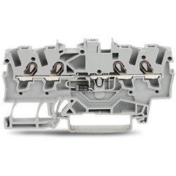 Kostka zaciskowa na szynie DIN WAGO poziomy: 1 22 → 14AWGWciskany zacisk Cage Clamp TOPJOB S