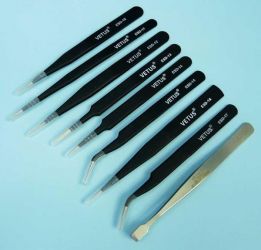 ZESTAW 9 PĘSET W PUDEŁKU