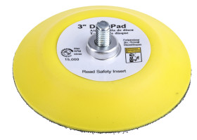 Talerz szlifierski, typ: Samozaciskowy, śr. tarczy: 75mm, śr. wyściółki: 75mm, mocowanie: M6