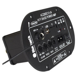 Wzmacniacz audio z odtwarzaczem MP3 Bluetooth + pilot